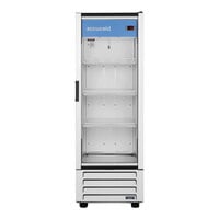 Summit Appliance ACR82L Accucold ACR Series 7.56 Cu. Ft. White / Blue Glass Door Reach-In Pharmacy Refrigerator - 115V