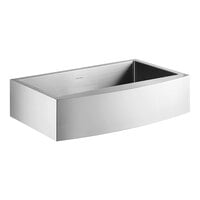 American Standard 18SB.9332200A Pekoe 33" x 22" 18 Gauge Stainless Steel One Compartment Apron-Front Undermount / Flush-Mount Farmhouse Sink