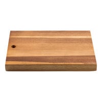 Tablecraft Acacia Collection 12" x 8" x 3/4" Rectangular Acacia Wood Serving Board