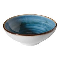 Corona by GET Enterprises Artisan 2.7 oz. Blue Porcelain Mini Bowl - 24/Case