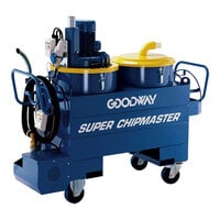 Goodway Technologies ChipMaster Extra Heavy-Duty Single-Motor Chip / Coolant Recovery Vacuum DV-CM4 - 230V, 3 Phase