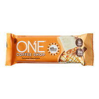 ONE Coffee Shop Caramel Macchiato Protein Bar 2.12 oz. - 12/Box