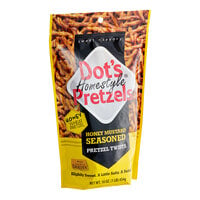 DOT'S HOMESTYLE PRETZELS Honey Mustard Seasoned Pretzel Twists 16 oz. - 10/Case