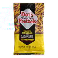 DOT'S HOMESTYLE PRETZELS Honey Mustard Seasoned Pretzel Twists 2.5 oz. - 12/Case