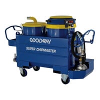 Goodway Technologies ChipMaster Extra Heavy-Duty Triple-Motor Chip / Coolant Recovery Vacuum DV-CM - 230V, 1 Phase