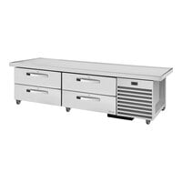 True TRCB-79-86-HC~SPEC3 Spec Series 86 1/4" Refrigerated Chef Base with 4 Drawers and 3 5/8" Overhang