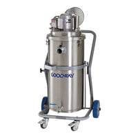 Goodway Technologies Large Volume Explosion-Proof Wet / Dry Vacuum VAC-EX-120-25SS - 120V, 1 Phase