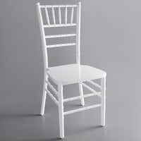 Lancaster Table & Seating White Wood Chiavari Chair