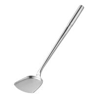 Town 4" x 3 1/2" Small Stainless Steel Wok Spatula with 13" Handle 33976