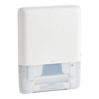 Tork Peakserve 552530 White Mini Continuous Paper Towel Dispenser H5