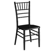 Lancaster Table & Seating Black Wood Chiavari Chair