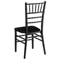 Lancaster Table & Seating Black Wood Chiavari Chair