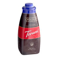 Torani 64 fl. oz. Sugar-Free Dark Chocolate Flavoring Sauce