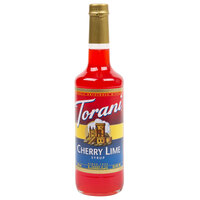 Torani 750 mL Cherry Lime Flavoring / Fruit Syrup