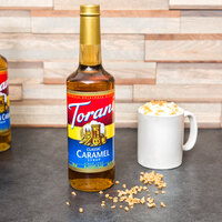Torani 750 mL Classic Caramel Flavoring Syrup