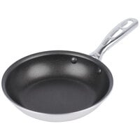 Vollrath 67947 Wear-Ever 7 inch Aluminum Non-Stick Fry Pan with CeramiGuard II Coating and TriVent Chrome Plated Handle