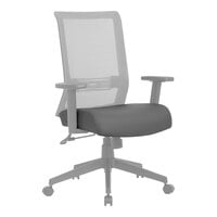 Boss Gray Antimicrobial Seat Cover for B6566-BK, B6566GY-BK, B6716-BK, and B6706