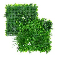 NatraHedge 1200 Series 20" x 40" Artificial Maui Living Wall Panel - 5/Case