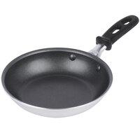 Vollrath 67927 Wear-Ever 7" Aluminum Non-Stick Fry Pan with CeramiGuard II Coating and Black TriVent Silicone Handle