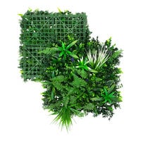 NatraHedge 1200 Series 20" x 40" Artificial Kauai Living Wall Panel - 5/Case