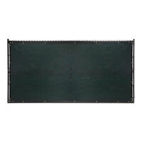 FenceScreen 750 Series 8' x 50' Green Polypropylene Privacy Fence Screen 750-50-78GR