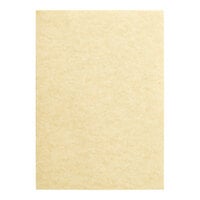 Choice 5" x 7" Heavy Weight 65 lb. Gold Menu Paper - 100/Pack