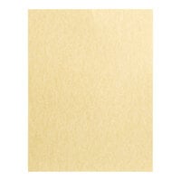 Choice 8 1/2" x 11" Heavy Weight 65 lb. Gold Menu Paper - 100/Pack