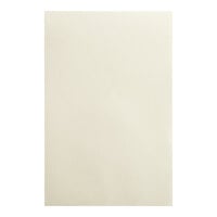 Choice 11" x 17" Heavy Weight 80 lb. Natural Linen Menu Paper - 100/Pack