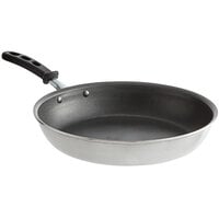 Vollrath 67932 Wear-Ever 12 inch Aluminum Non-Stick Fry Pan with CeramiGuard II Coating and Black TriVent Silicone Handle