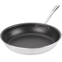 Vollrath 67954 Wear-Ever 14 inch Aluminum Non-Stick Fry Pan with CeramiGuard II Coating and TriVent Chrome Plated Handle