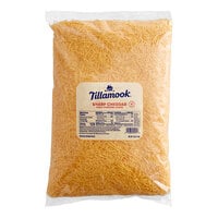 Tillamook Shredded Sharp Yellow Cheddar Cheese 5 lb. Bag - 4/Case