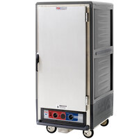 Metro C537-MFS-4-GY C5 3 Series Heated Holding and Proofing Cabinet with Solid Door - Gray