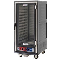 Metro C537-MFC-L-GY C5 3 Series Heated Holding and Proofing Cabinet with Clear Door - Gray