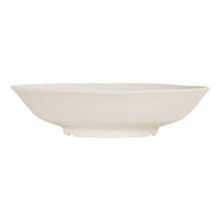 Cal-Mil Hand Thrown 96 oz. Ivory Round Melamine Serving Bowl