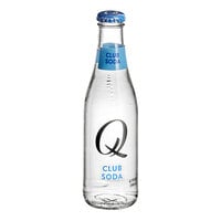 Q Mixers Premium Club Soda Bottle 6.7 fl. oz. - 24/Case