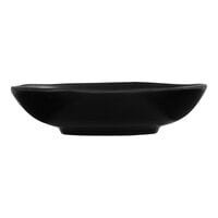 Cal-Mil Hand Thrown 24 oz. Black Round Melamine Coupe Bowl