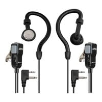 Midland AVPH4 Ear Wrap Headsets for GMRS and FRS Radios - 2/Pack