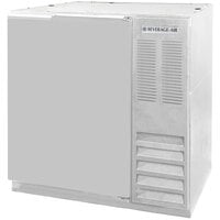 Beverage-Air BB36HC-1-F-S 36" Stainless Steel Underbar Height Solid Door Back Bar Refrigerator