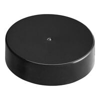 38/400 Smooth Unlined Black Lid - 2900/Case