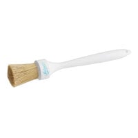 Ateco 1 1/4"W Round Boar Bristle Pastry / Baking Brush with Plastic Handle 1682
