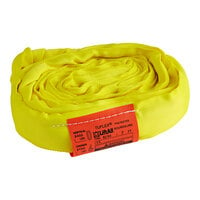 Lift-All 8' Yellow Tuflex Endless Polyester Roundsling EN90X8