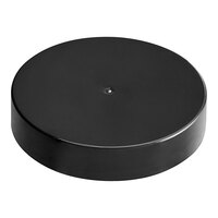 53/400 Smooth Unlined Black Lid - 1300/Case