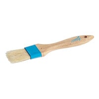 Ateco 1 1/2"W Boar Bristle Pastry Brush with Wood Handle 60215