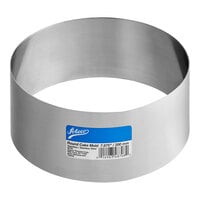 Ateco 7 7/8" x 3" Round Stainless Steel Cake / Food Ring Mold 48708