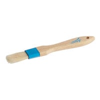 Ateco 1"W Boar Bristle Pastry Brush with Wood Handle 60210