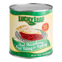 Lucky Leaf Red Raspberry Pie Filling #10 Can - 3/Case