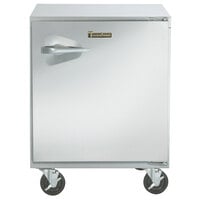 Traulsen UHT32-R-SB 32 inch Undercounter Refrigerator with Right Hinged Door and Stainless Steel Back