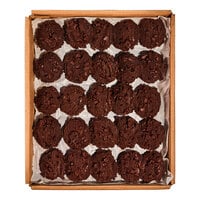 Root Nine Baking Co. Preformed Fudgy Brownie Cookie Dough 2 oz. - 175/Case