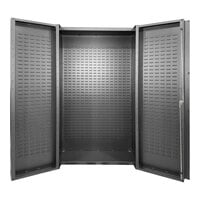 Valley Craft 14 Gauge 48" x 24" x 84" Steel Storage Cabinet with 4" Deep Doors F89096