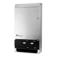Hospeco Evogen EV1 Series EV1SS-FREE Stainless Steel Surface-Mounted No-Touch No Coin Sanitary Napkin / Tampon Dispenser